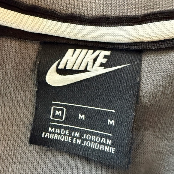 Nike Full Zip Hoodie Gray Size Medium - Picture 12 of 13